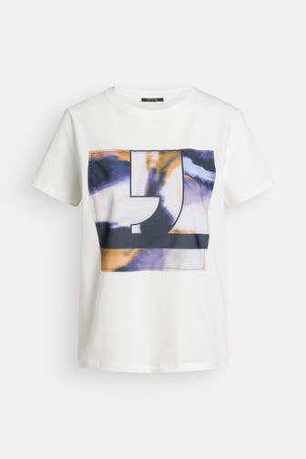 COMMA, T-Shirt weiß