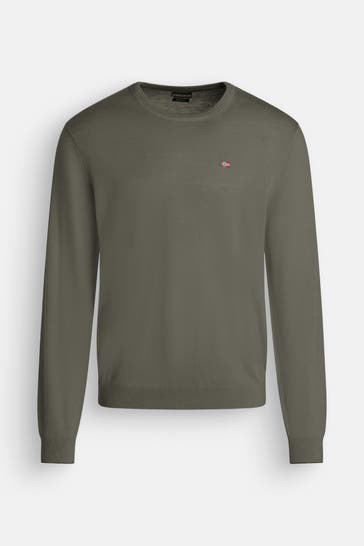 NAPAPIJRI Strickpullover oliv