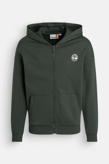 TIMBERLAND Sweatjacke waldgrün