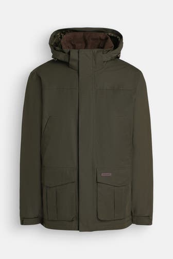 BARBOUR Parka 'Brockstone' oliv