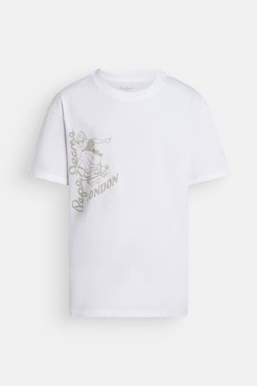 PEPE JEANS T-Shirt 'Ellis' weiß