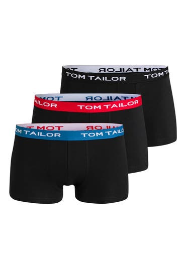 TOM TAILOR 3er-Pack Boxer Trunks