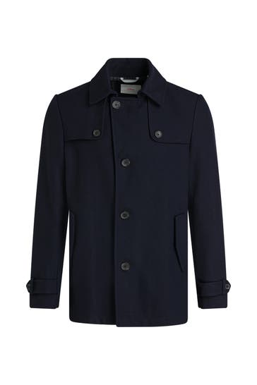 S.OLIVER Kurzmantel dunkelblau