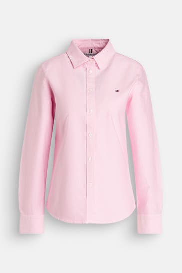 TOMMY HILFIGER Bluse rosa