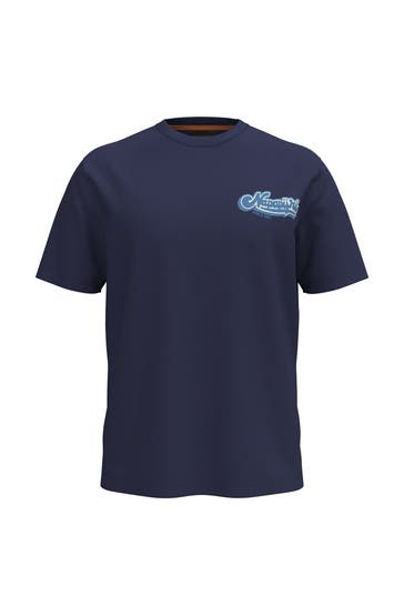 NAPAPIJRI 'Zinc' T-Shirt, dark blue