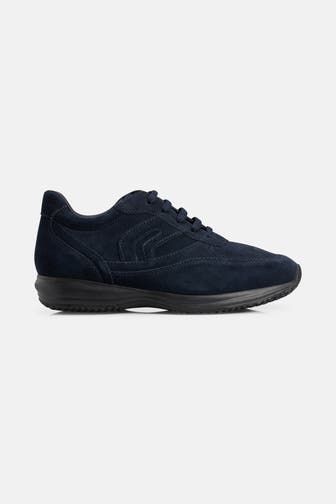 GEOX Leder-Sneaker 'Happy' dunkelblau