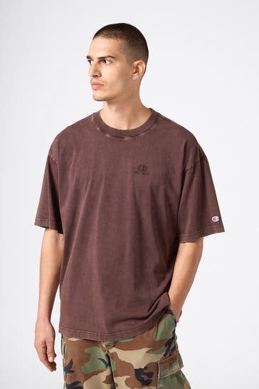 CHAMPION T-Shirt braun