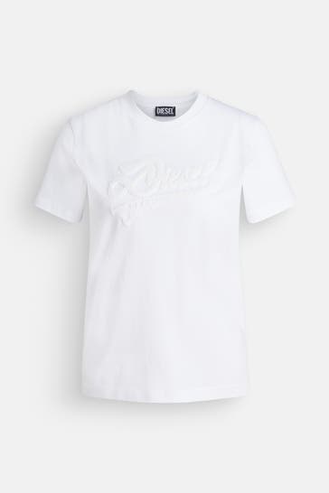 DIESEL T-Shirt weiß