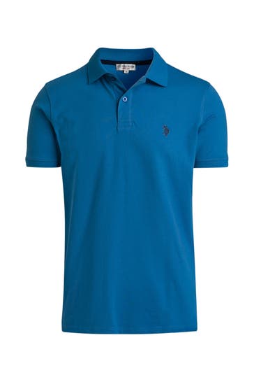 U.S. POLO ASSN. Polo-Shirt blau