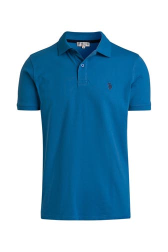U.S. POLO ASSN. Polo-Shirt blau