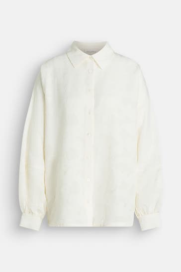 OH APRIL Casual-Bluse creme