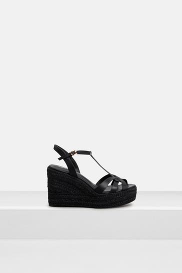 LOLA CRUZ Wedges 'Plataforma' schwarz