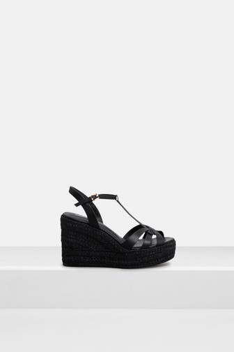 LOLA CRUZ Wedges 'Plataforma' schwarz