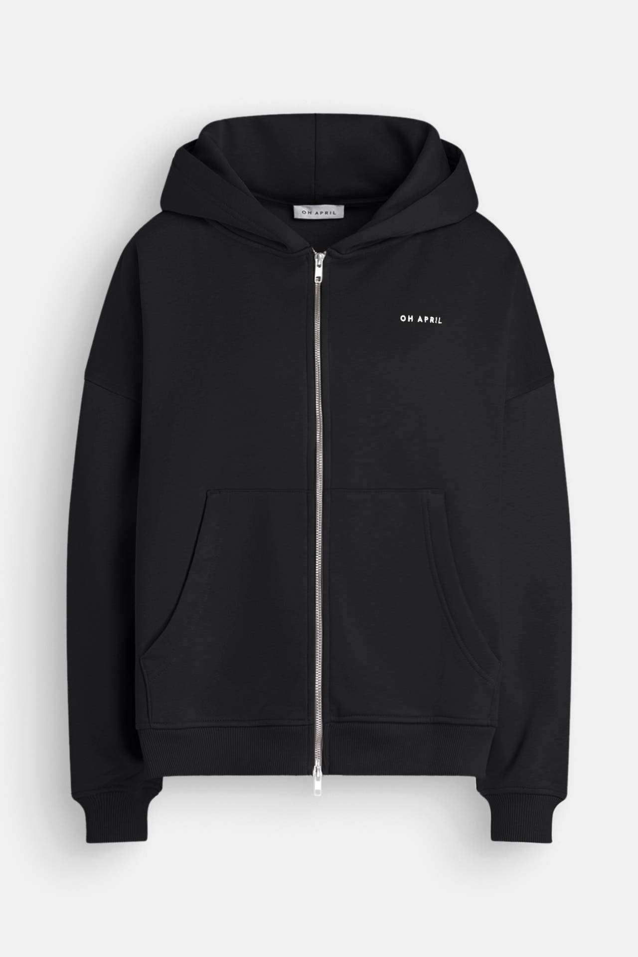 OH APRIL Sweatjacke schwarz, Bild 1
