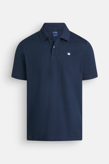 G-STAR Polo-Shirt 'Oluv' dunkelblau