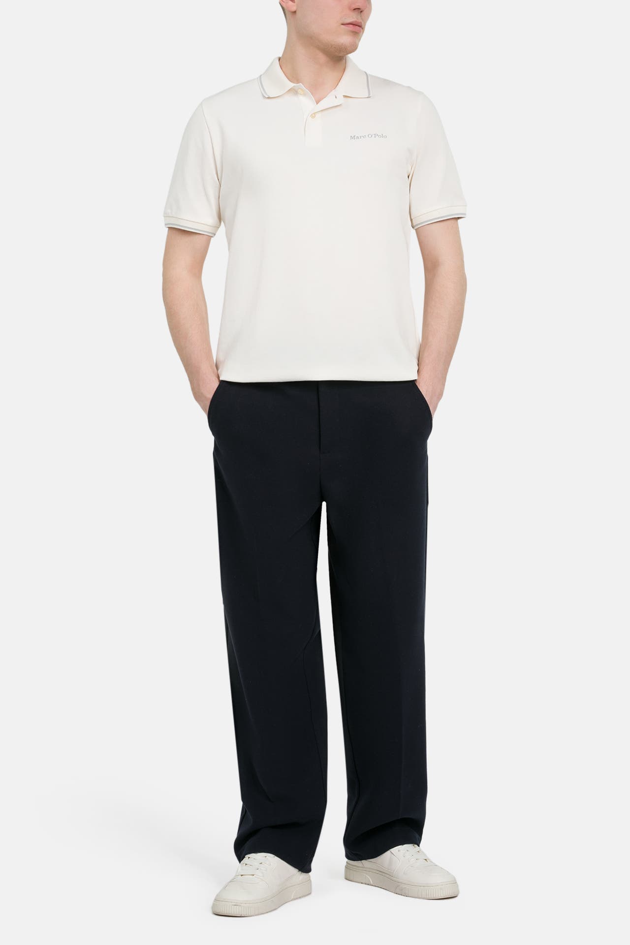 MARC O'POLO Polo-Shirt ecru, Bild 1