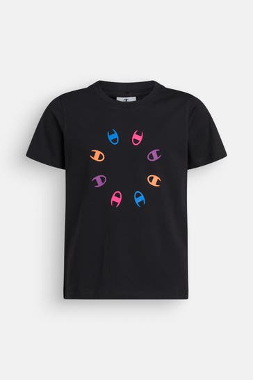 CHAMPION T-Shirt schwarz