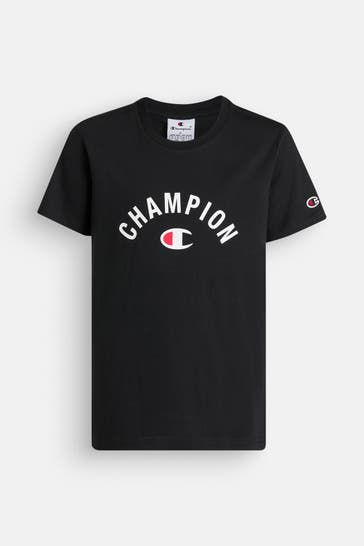 CHAMPION T-Shirt schwarz
