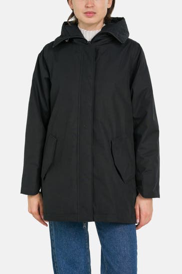 NO. 1 COMO Parka 'Felina' schwarz