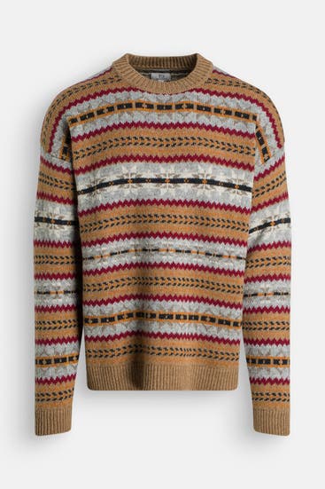 WOOLRICH - Strickpullover 'Fair Isle' gemustert