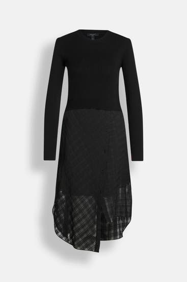 ALLSAINTS - Set: Strickpullover und Kleid schwarz