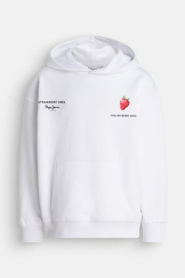 PEPE JEANS Sweatshirt 'Carol' weiß