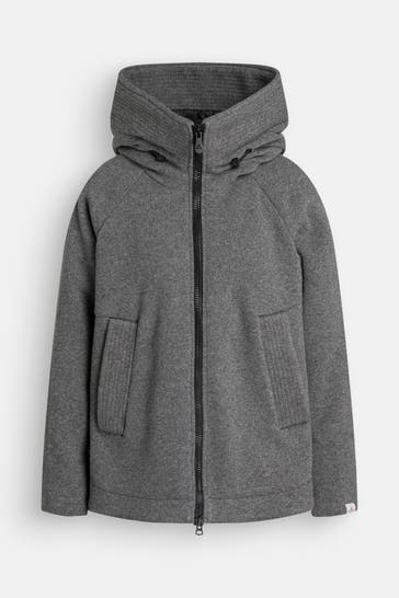 PEUTEREY Wollmix-Jacke dunkelgrau