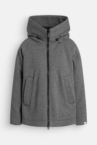 PEUTEREY Wollmix-Jacke dunkelgrau