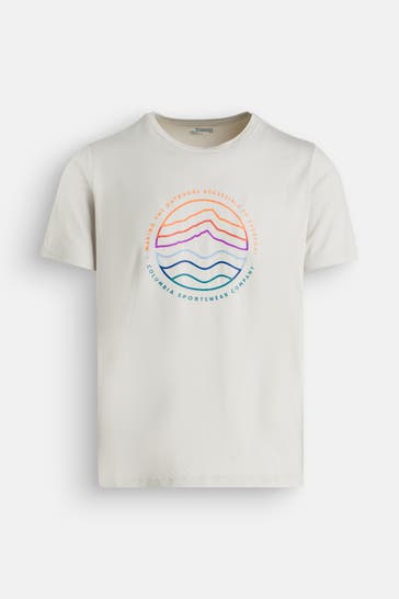 COLUMBIA T-Shirt hellgrau