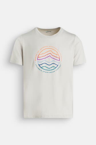COLUMBIA T-Shirt hellgrau