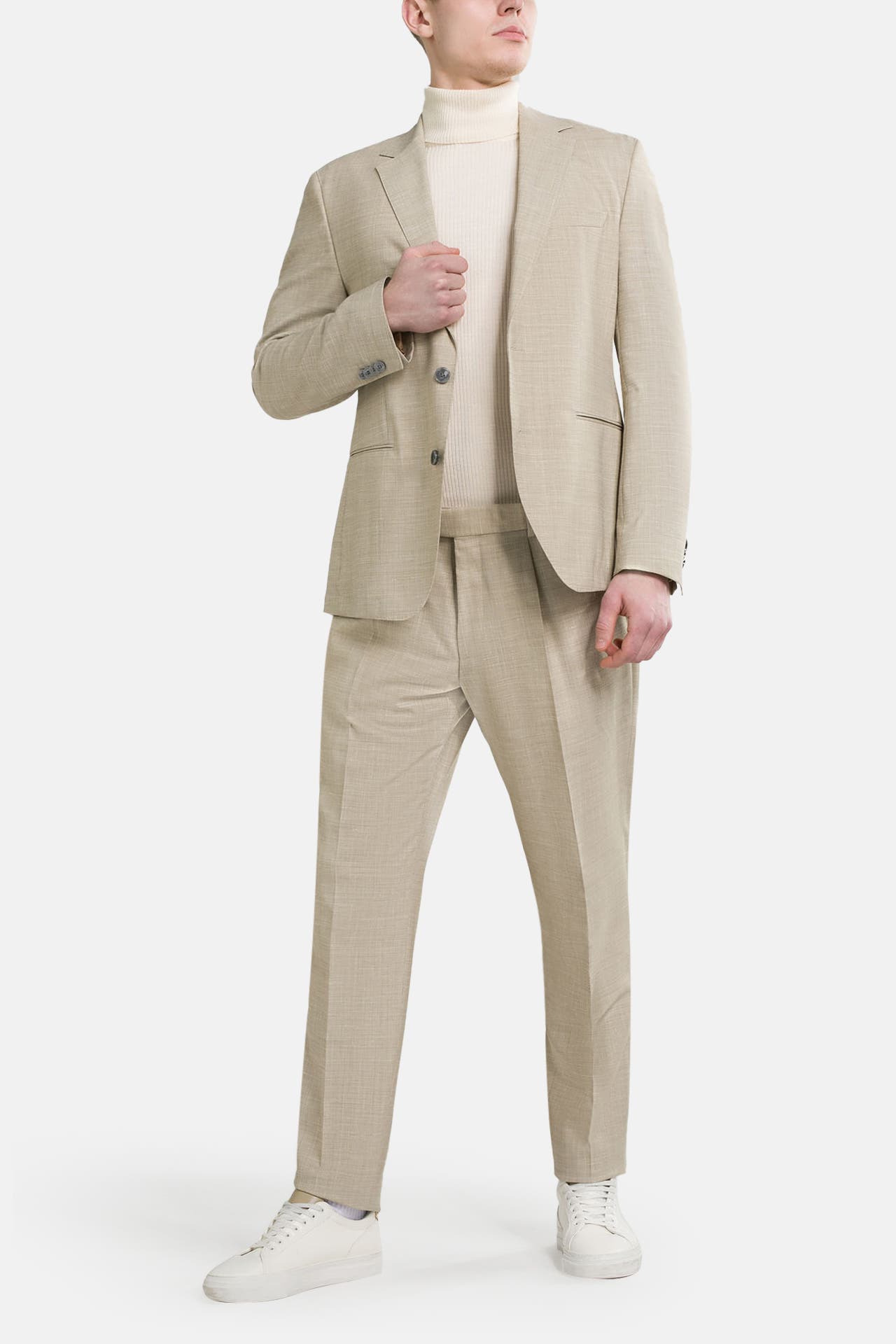 BOSS Wollmix-Sakko beige, Bild 1