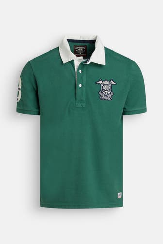 SUPERDRY Polo-Shirt dunkelgrün