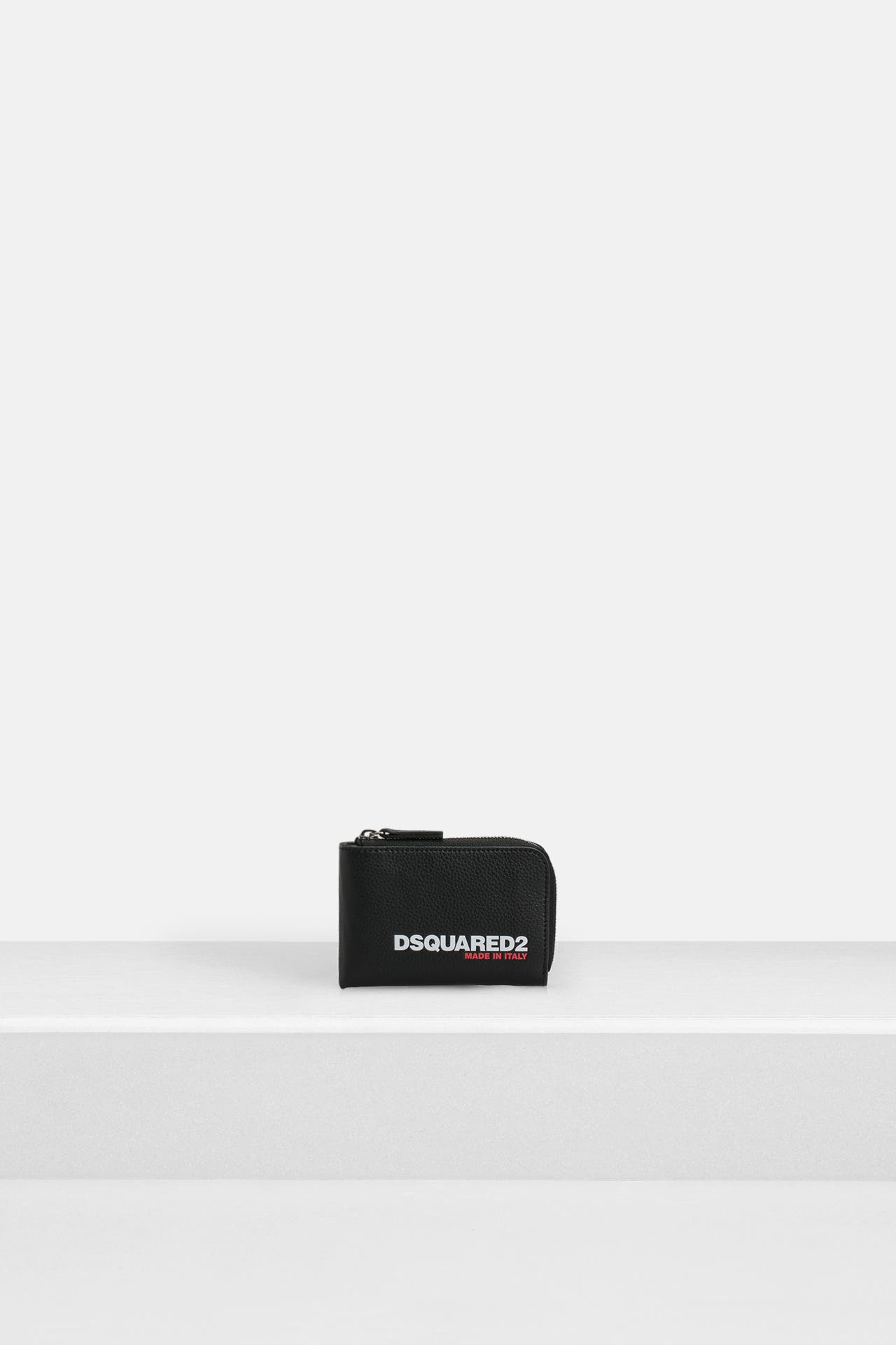 DSQUARED2 Ledergeldbörse schwarz, Bild 1