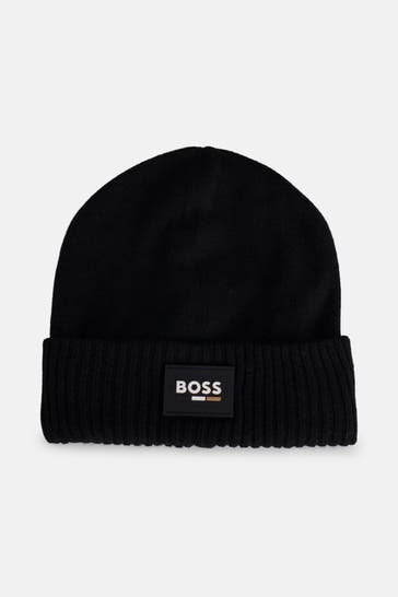 BOSS Mütze schwarz