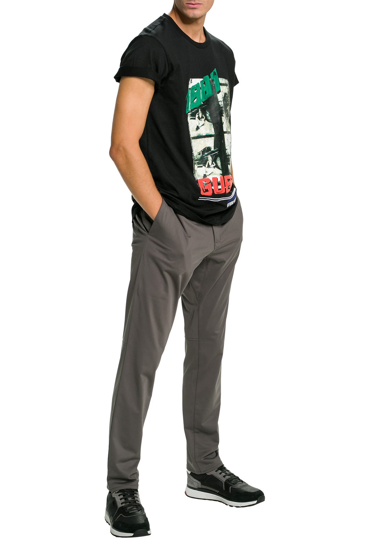 GUESS Stoffhose grau, Bild 1
