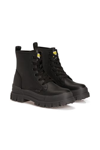 BUFFALO Schnürstiefel 'Aspha Rld' schwarz