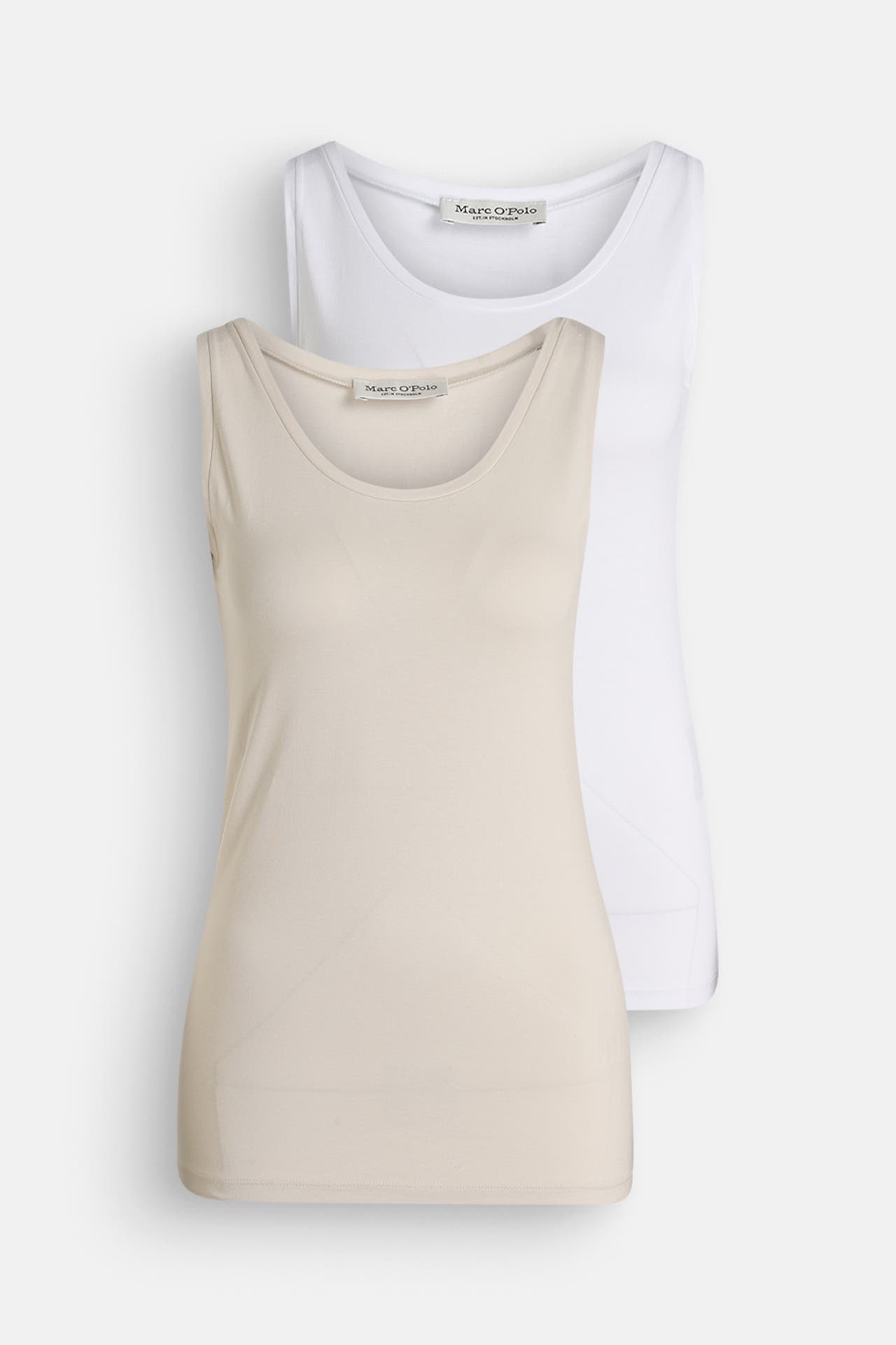 MARC O'POLO 2-er Pack Tops zweifarbig, Bild 1