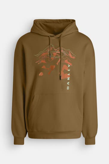 OAKLEY Hoodie 'Mtn Ridge' oliv