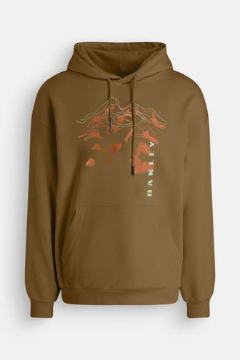 OAKLEY Hoodie 'Mtn Ridge' oliv