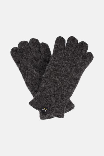SALEWA Wollhandschuhe unisex anthrazit