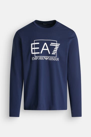 EA7 Longsleeve nachtblau
