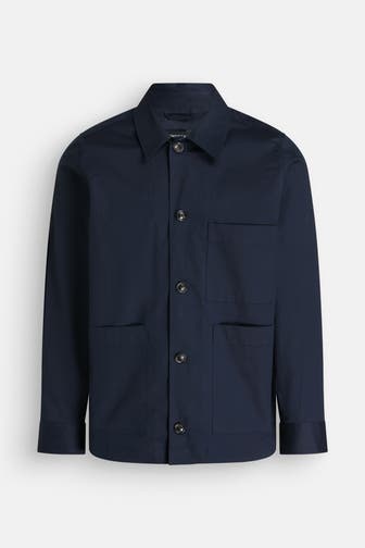 J.LINDEBERG Overshirt 'Easton' dunkelblau