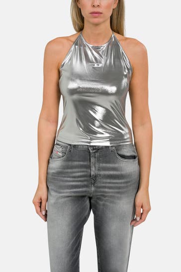 DIESEL Top silber