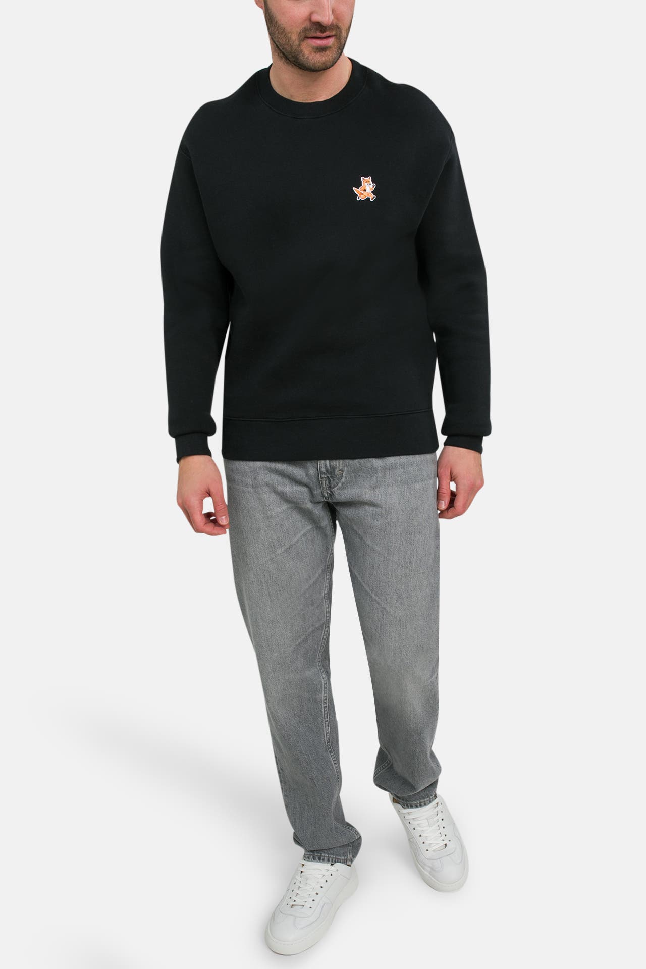 MAISON KITSUNÉ Sweatshirt schwarz, Bild 1