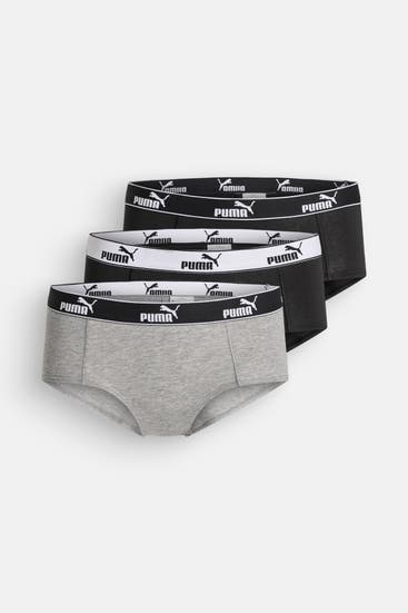 PUMA - 3er-Pack Hipster mehrfarbig