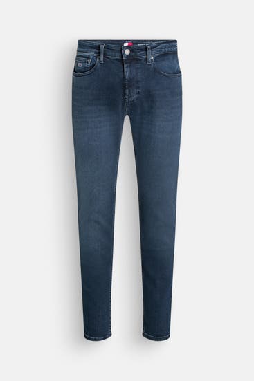 TOMMY HILFIGER - Jeans tapered dunkelblau