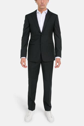 EMPORIO ARMANI Woll-Anzug schwarz