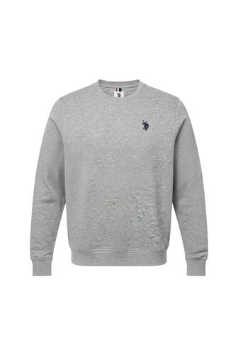 U.S. POLO ASSN. Sweatshirt hellgrau