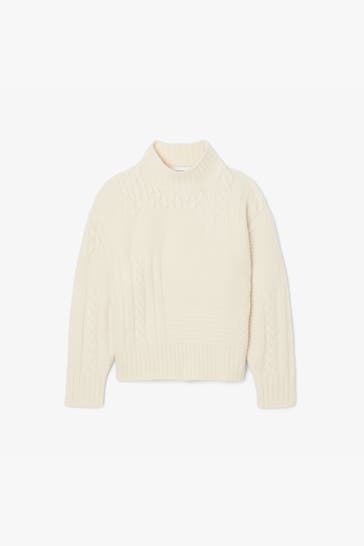 LACOSTE Strickpullover ecru