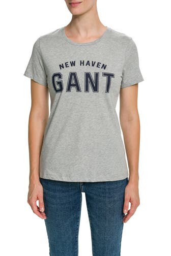 GANT T-Shirt grau